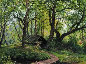 Iván Ivánovich Shishkin Painting - viejo cal 1894 paisaje clásico Ivan Ivanovich